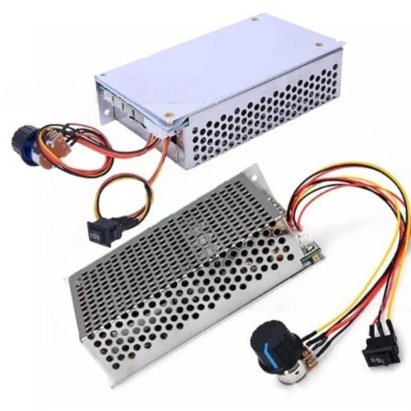 DC10V-50V Speed Controller 100A 3000W Programmable Reversible PWM Control Motor Speed Controller Power Supply