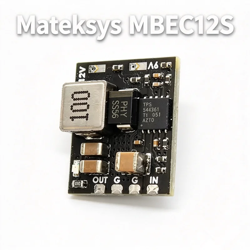 Mateksys MBEC12S Micro BEC 6-60V To 5V/9V/12V Adjustable Step Down Voltage Regulator Module for FPV Quad RC Airplane Helicopter