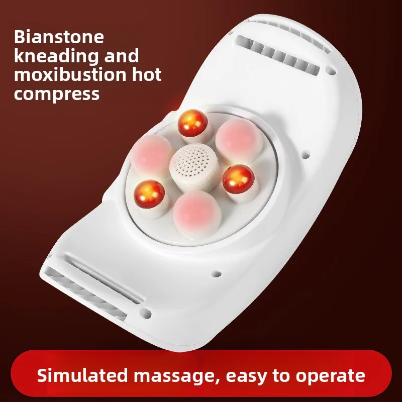 Waist, abdomen, intestinal peristalsis massager, abdominal distension, constipation, belly rubbing, fat throwing artifact
