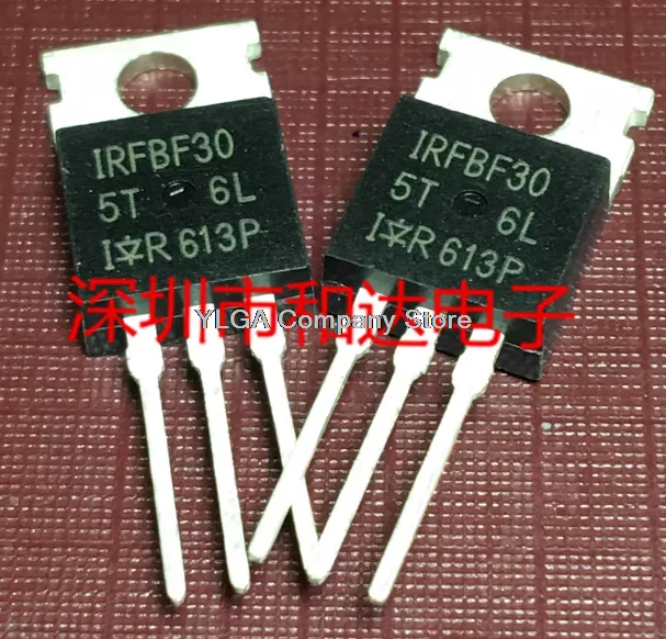 IRFBF30 warehouse stock TO-220 900V 3.6A physical shooting        20pCS