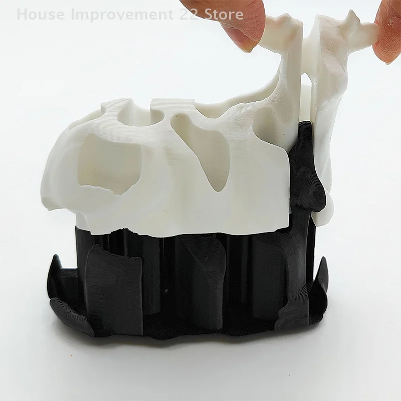 Juguete de vaca impreso en 3D, juguete antiestrés de vaca desmontable, lindas decoraciones de vaca para mesa, modelo Animal perfectamente elaborado, Ideal para regalos