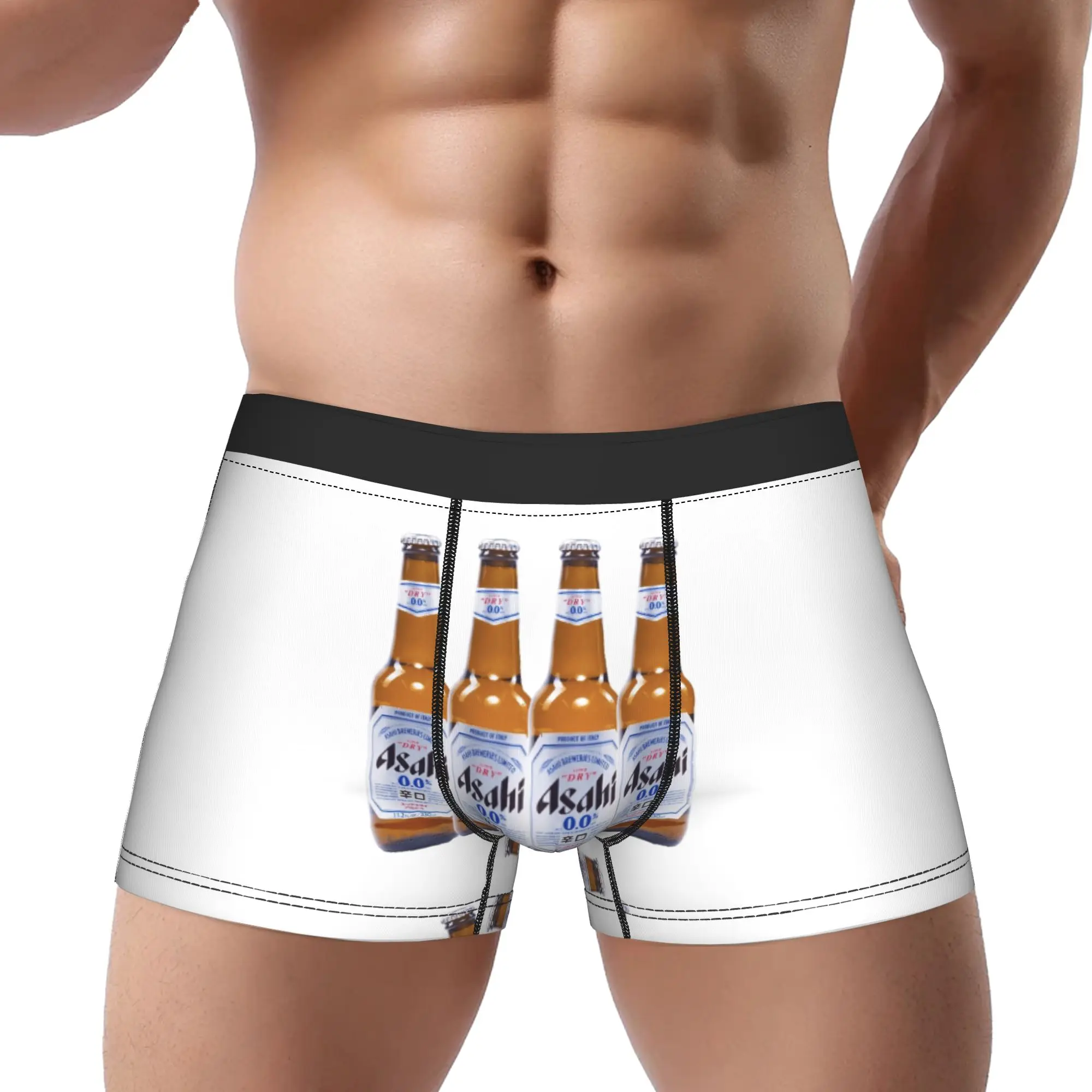 aAsahi Super Dry  aAsahi Underpants Breathbale Panties Man Underwear Ventilate Shorts Boxer Briefs