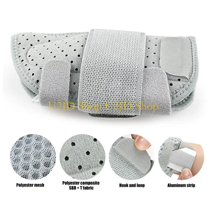 U2JD Supportive Wrist Brace With Builts In Aluminum Splints For Improved Stability