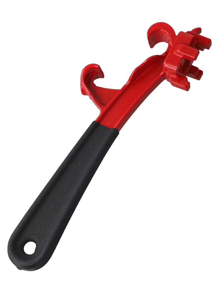 Drum Lid Remover 3-in-1 Bung Wrench Home Use Aluminum Alloy Construction Compact Size Lightweight For 55-gallon Drums