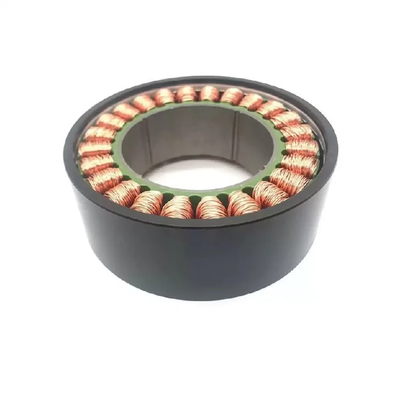 Ultra-thin Flat Frameless DC Torque Motor Large Hollow External Rotor Brushless Motor For Robot Joint PTZ Turntable Automation