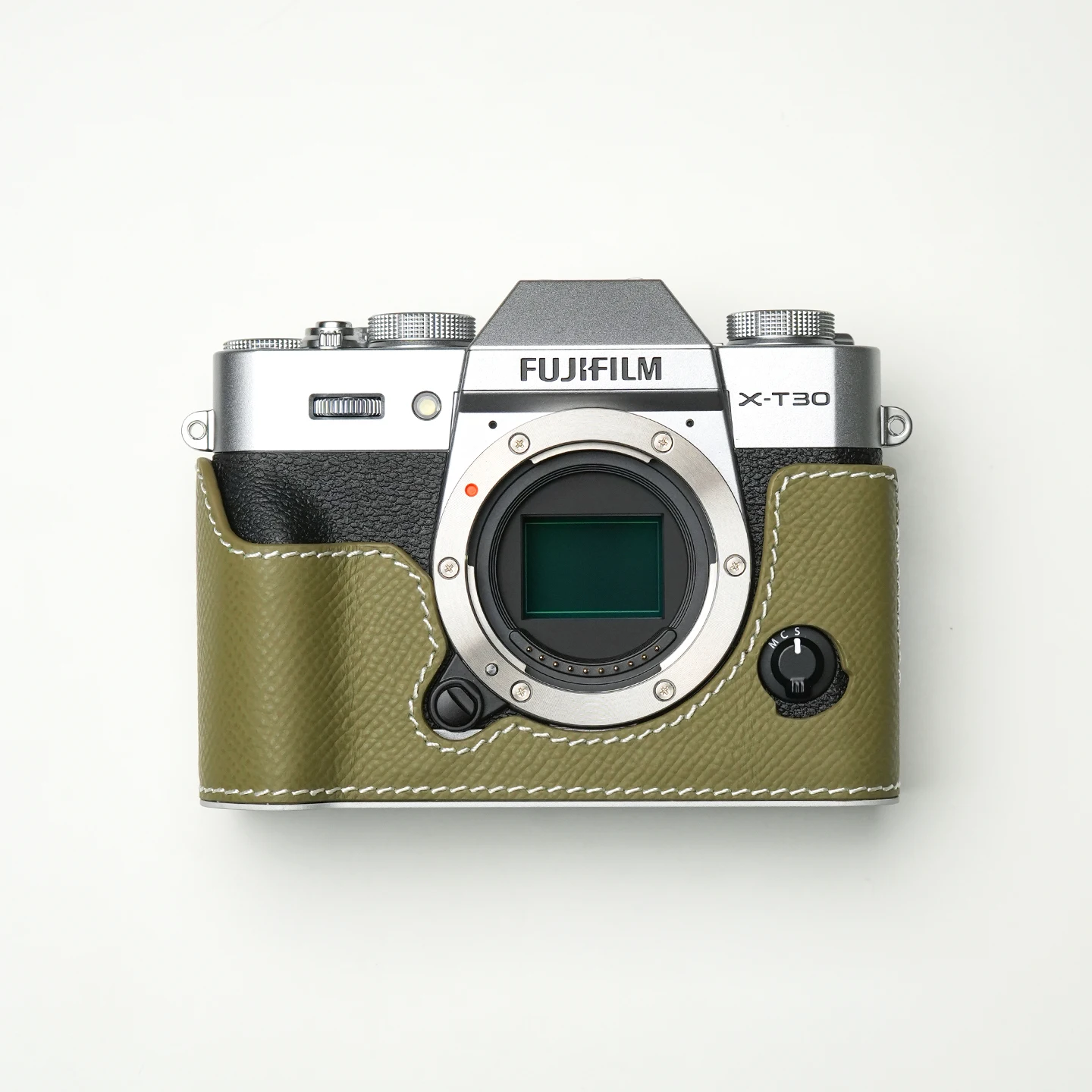Mr.Stone voor Fujifilm XT30 III Leren Tas X-T30III Case Camera Behuizing Beschermhoes Echt Leder XT30III Cameratas