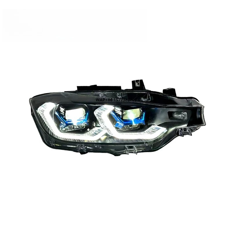 2 Unit LED Headlight Automatic Lighting System for Automobiles Front Headlights Vehicle Components Suitable for  13th-18th 3 S