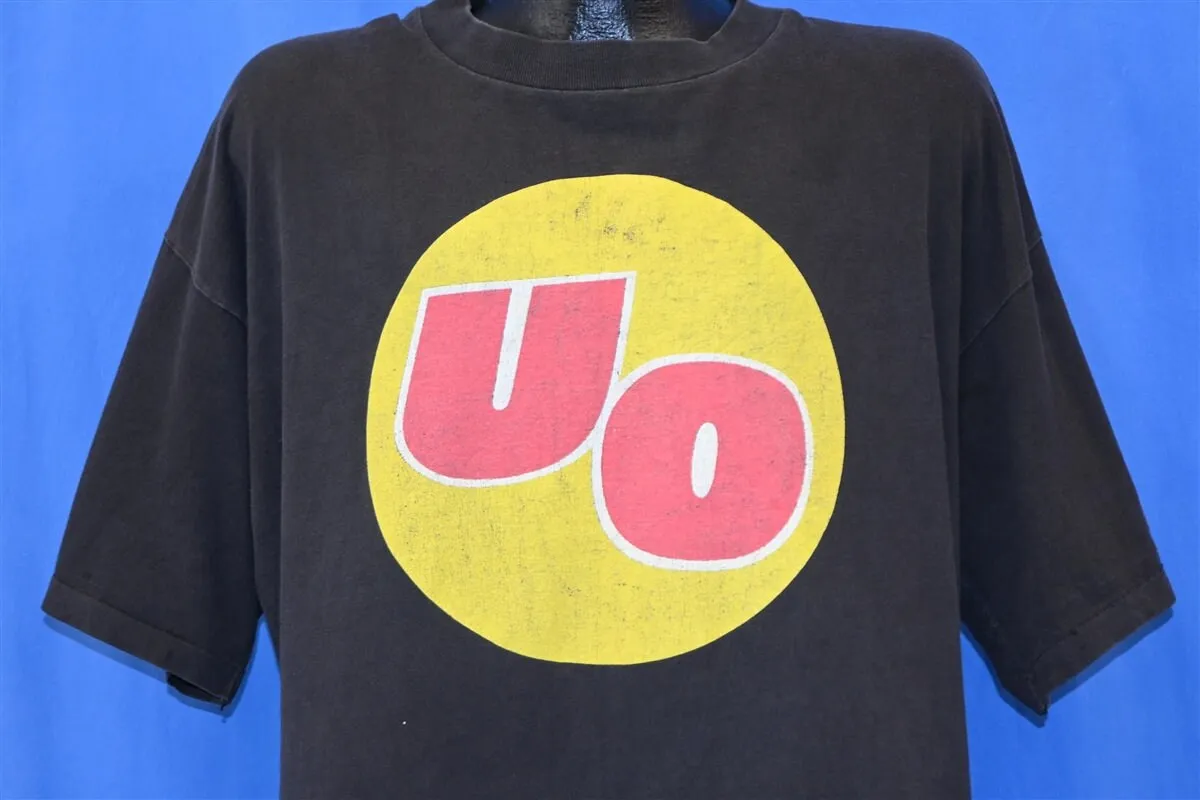 90s UO Urge Overkill Band Logo ألبوم التشبع البديل روك تي شيرت XXL