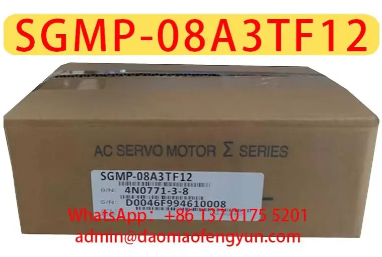 Brand new SGMP-08A3TF12 Servo Motor，SGMP 08A3TF12，Fast shipping