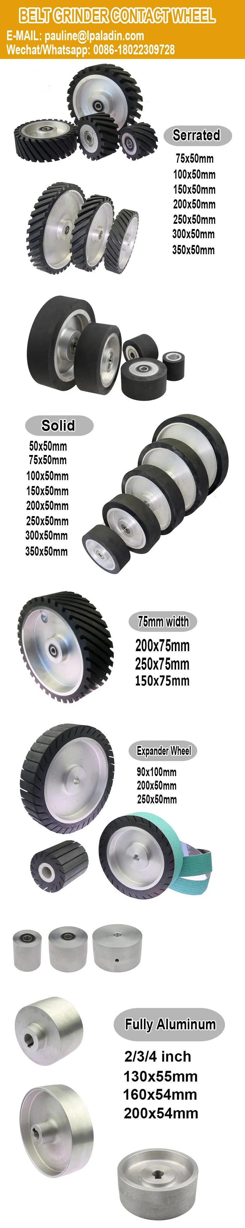 150x25x20mm Gummi kontakt rad für Bands chl eifer – Detail 1