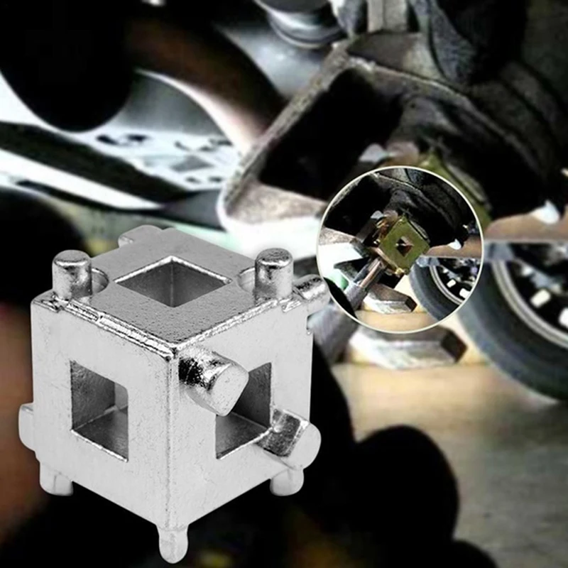 Rear Disc Brake Caliper Piston Rewind/Wind Back Cube Tool 3/8\