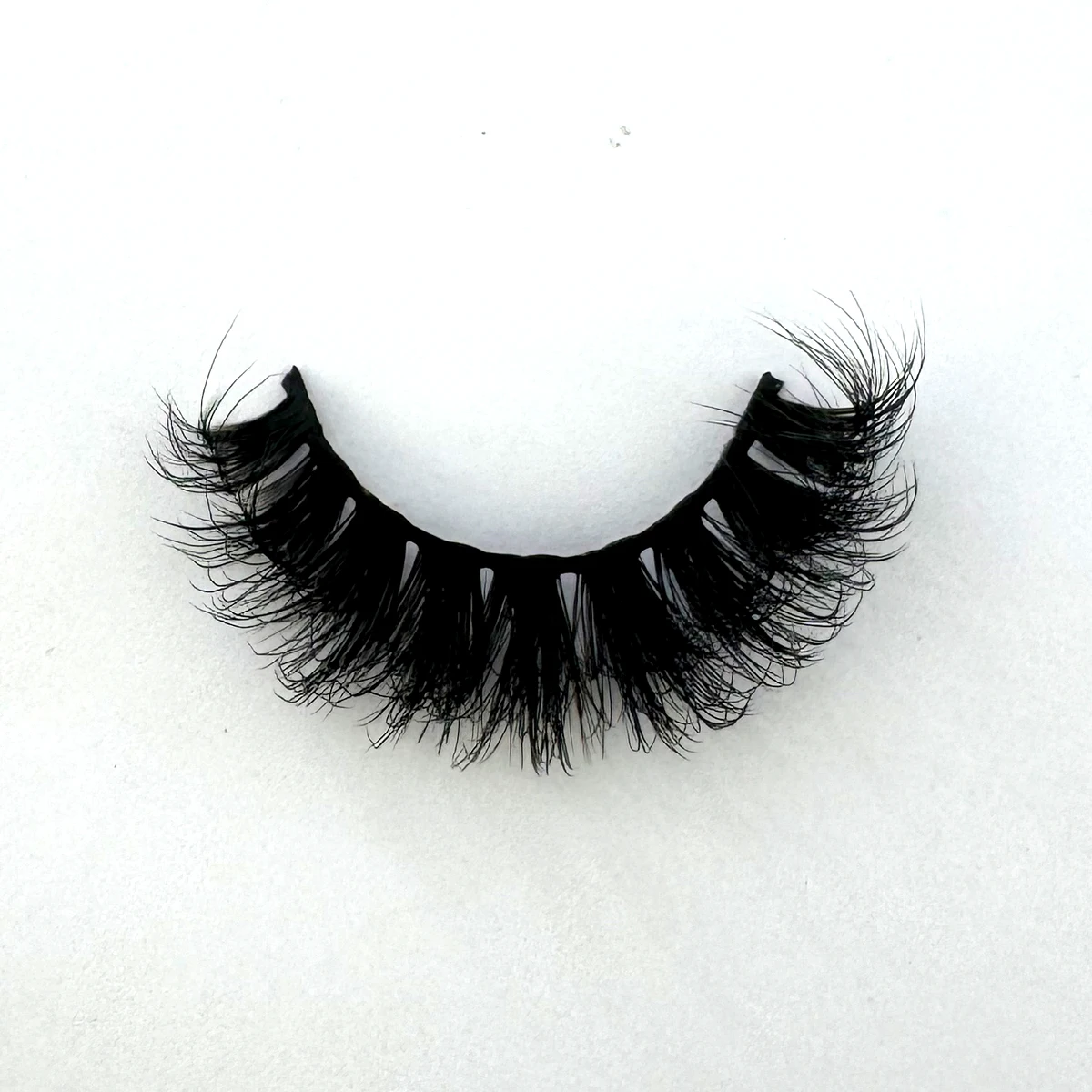 Nieuwe 20 Pairs 3D Faux Nertsen Valse Wimpers Natuurlijke Rommelige Wimpers Kriskras Piekerige Pluizige Wimpers Extension Make Nep Wimpers