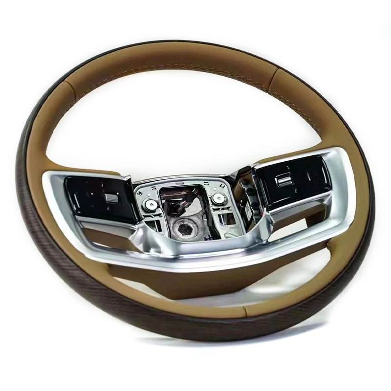 

Car New Style Black/Red Peach Wood Steering Wheel Assembly Fit for 2013-2017 Land Rover Range Rover Vogue Upgrades 2023 L460