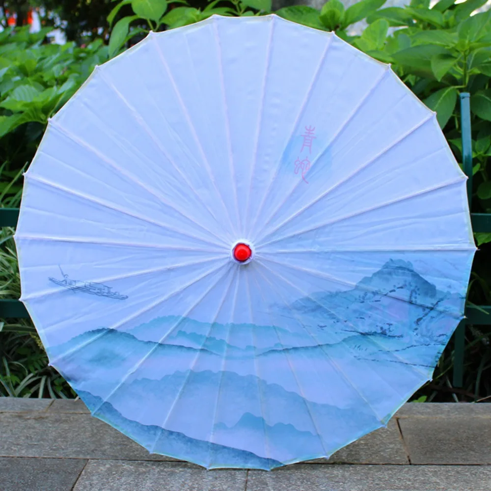 Chinese Antique Style Oiled Paper Umbrella 56cm 10 Colors Decorative Umbrella Costumes Photography Umbrella Dance Performance