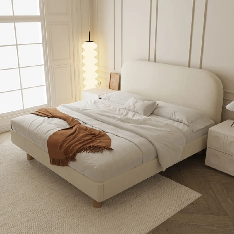 

Minimalist Storage Double Bed Storage Metal Daybed Adjustable Two-person Bed Luxury Murphy Camas Matrimoniales Bedroom Furniture