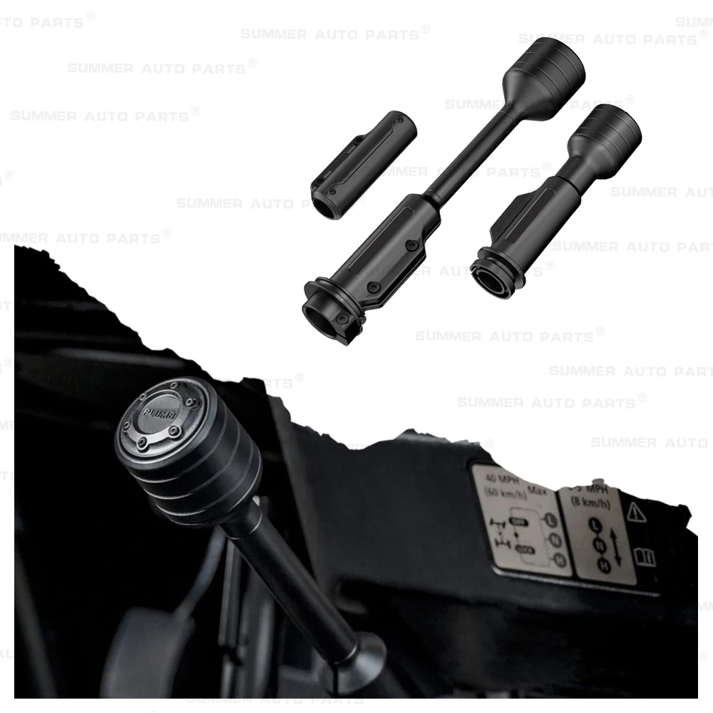 Summer Auto Part Aluminum Plumb Series Car Gear Shifter Knob Handle Kit for Old Land Rover Defender 90 110 Accessories
