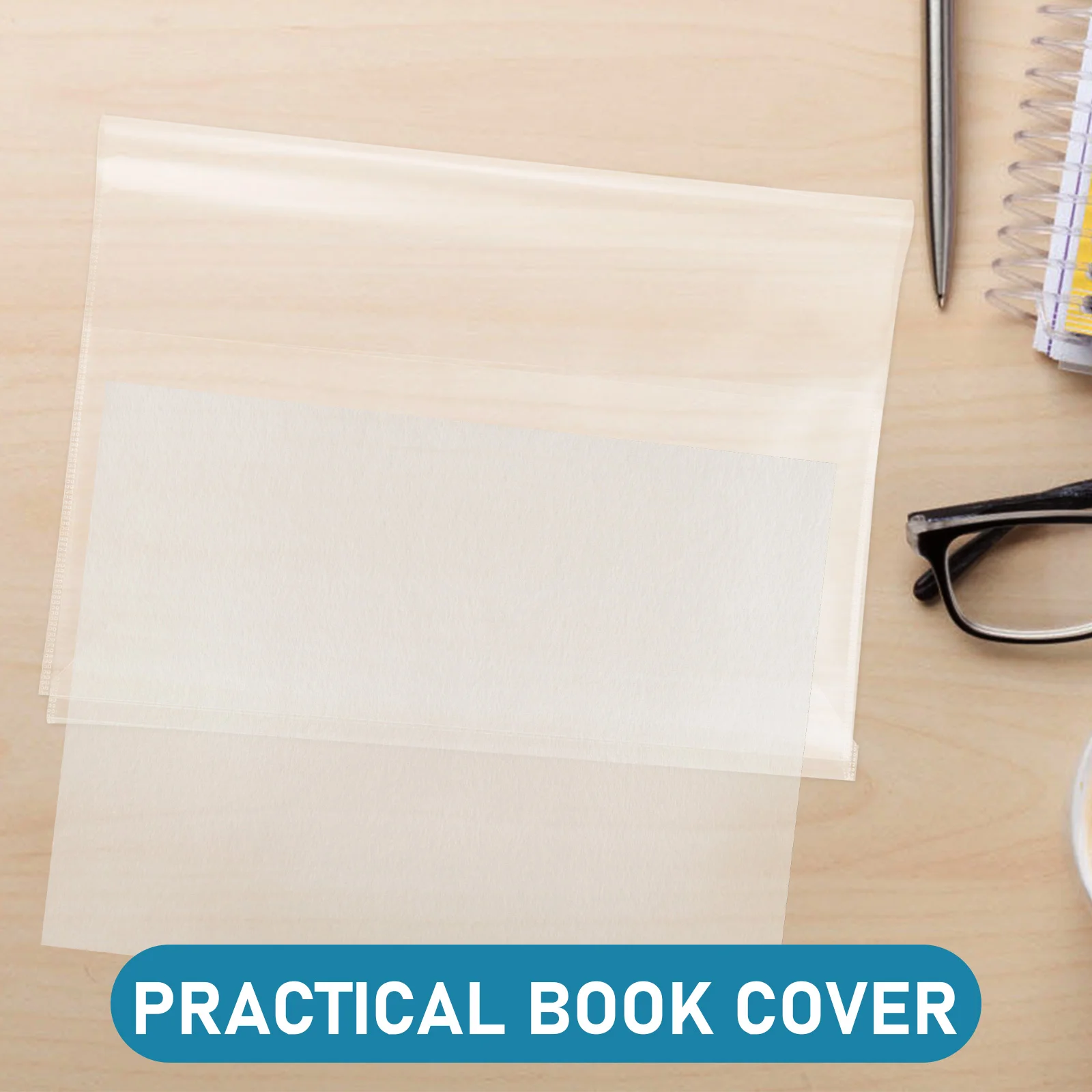 20 Pcs copertina per Notebook trasparente A5 Account The Scrapbook Protector Pp Notepad alunni