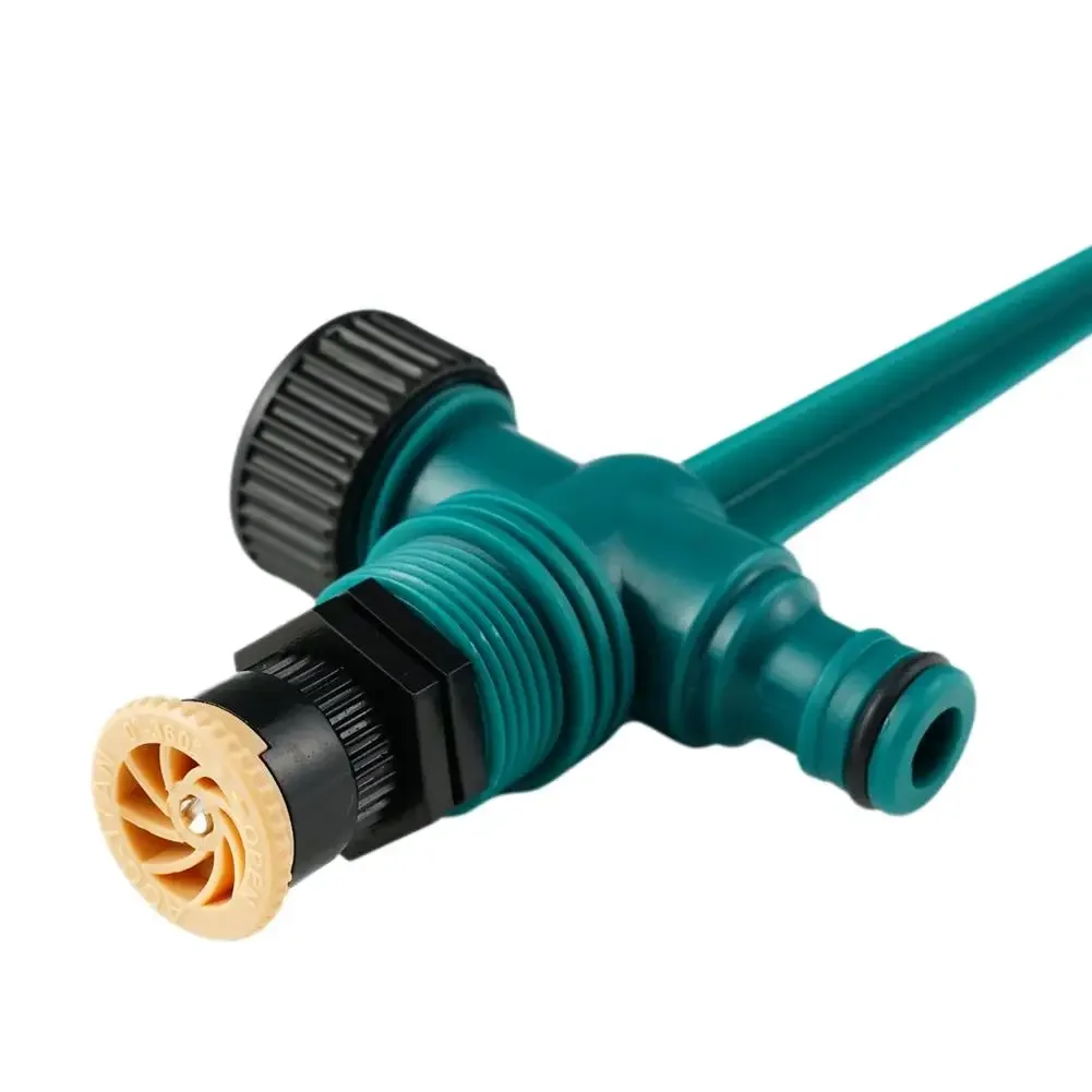 Irrigatore da giardino 360 °   Sistema di irrigazione per irrigazione a rotazione Agricoltura Tubo automatico a terra Spina regolabile Atomizzazione interrata