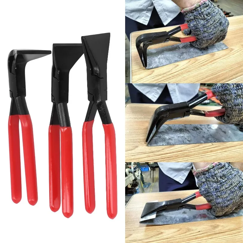

30-35HRC high carbon steel metal bending pliers with straight mouth manual joint pliers, used for flattening metal plates