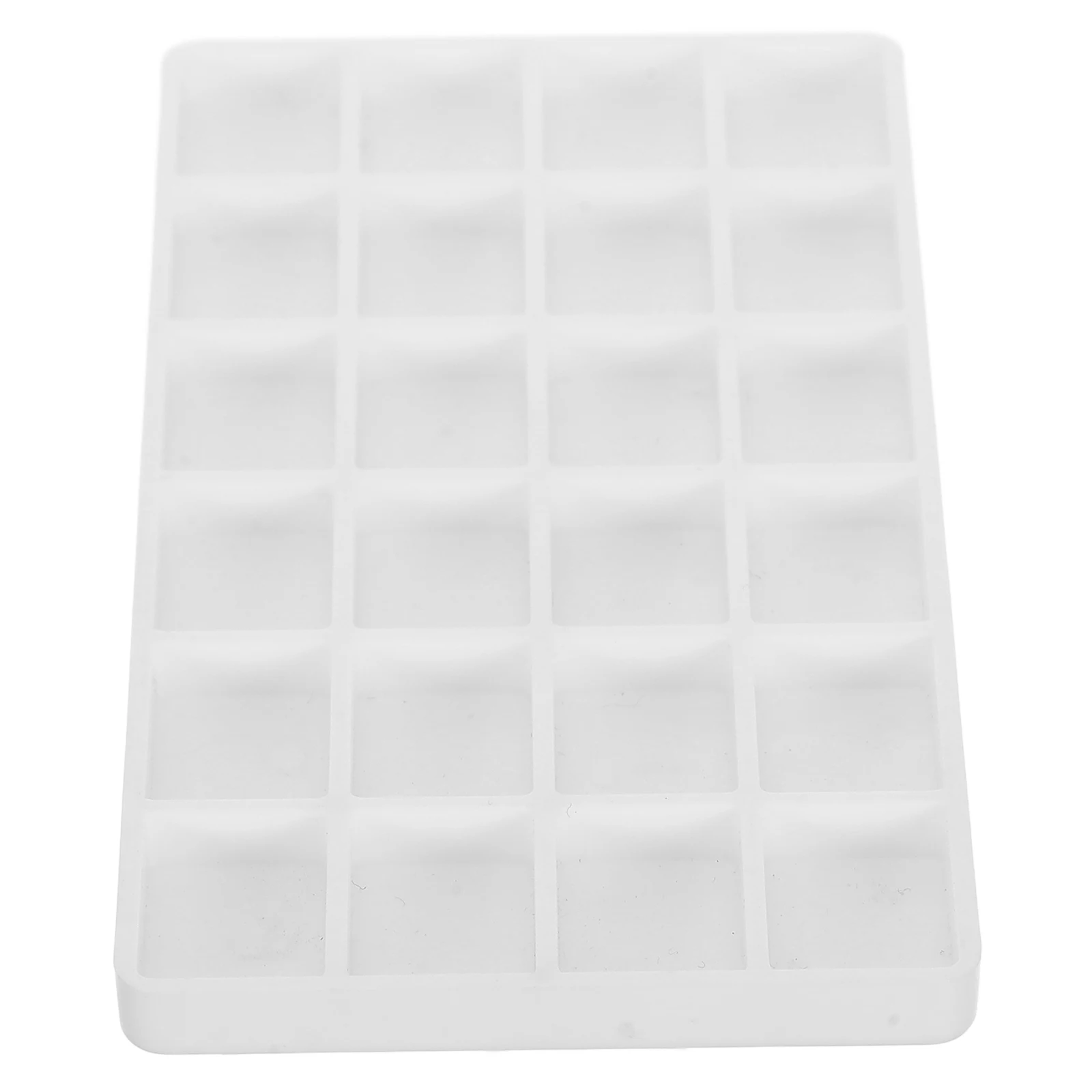 

Watercolor Paint Holder Grid Palette Plastic Tray Saver Empty Travel Case Pigment Dispenser Painting Pallets Art Supplies