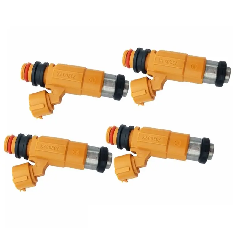 

ABQB-For XV1700PC Road Star Warrior 02-09 Compatible 4Pcs Fuel Injector 5FL-13761-00-00