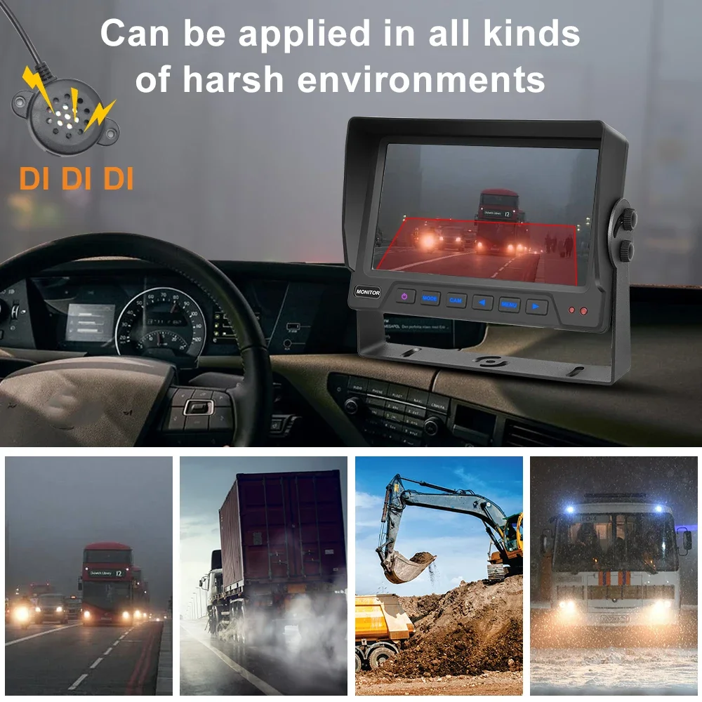 نظام استشعار الرؤية الخلفية لرادار الميكروويف PJAUTO للكشف عن البقع العمياء مع رؤية عالية الدقة وكشف دقيق للبيئة القاسية #3