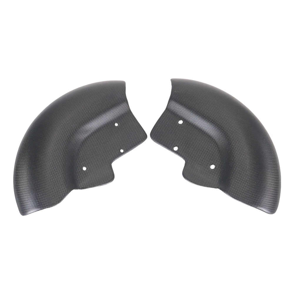 For DUCATI Panigale V4.S.R V2 Streetfighter Carbon Fiber Motorcycle Front Brake Caliper Heat Dissipation Guide Wheel Cover Kits