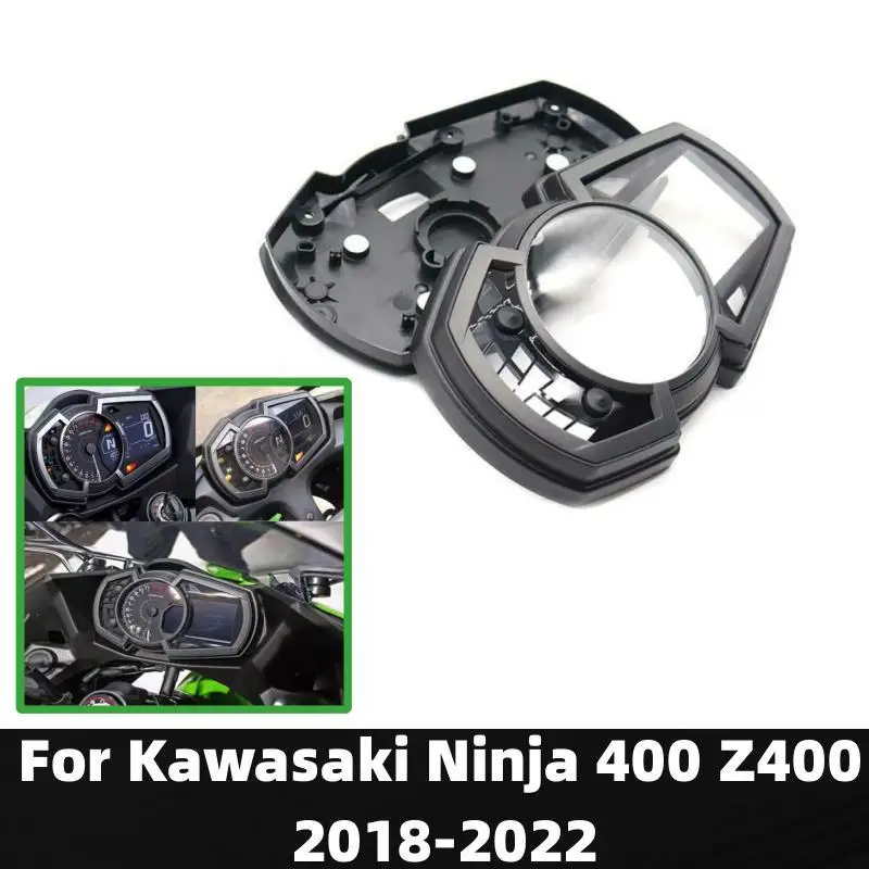 

For Kawasaki Ninja 400 Z400 2018-2022 Ninja400 Motor Tachometer Speedometer Odometer Instrument Gauge Case Dashboard Housing