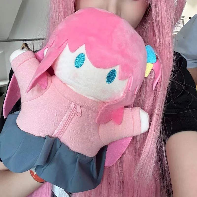 In stock BOCCHI THE ROCK! Gotoh Hitori Hand Puppet Anime Figure Cute Plush Toy Dolls Girl Christmas Gift 25cm