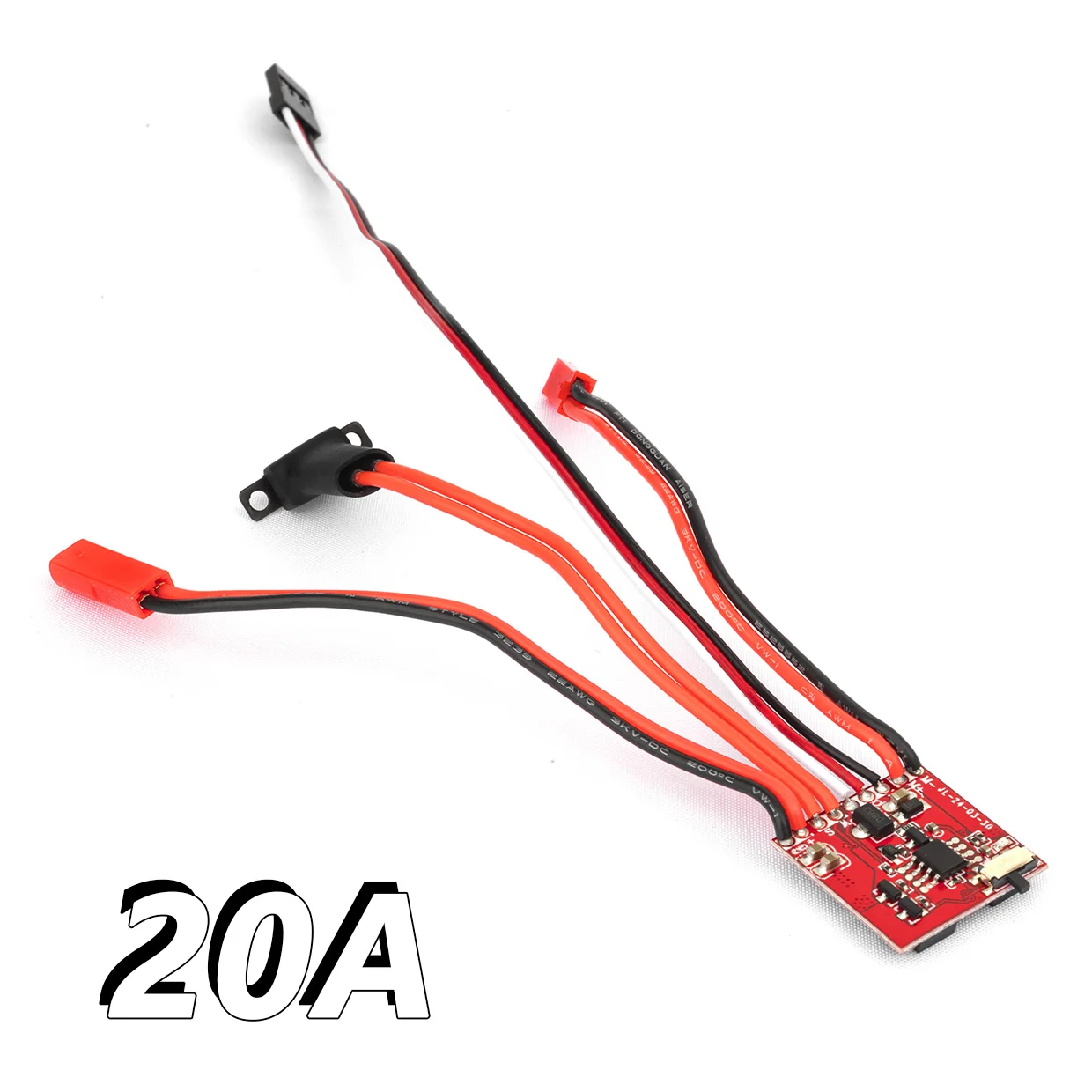 RC 20A 30A Micro Brushed ESC Elektronischer Drehzahlregler für 1/18 1/24 1/28 RC Auto Mini Z Drift Car RC Boot Modell Upgrade-Teile