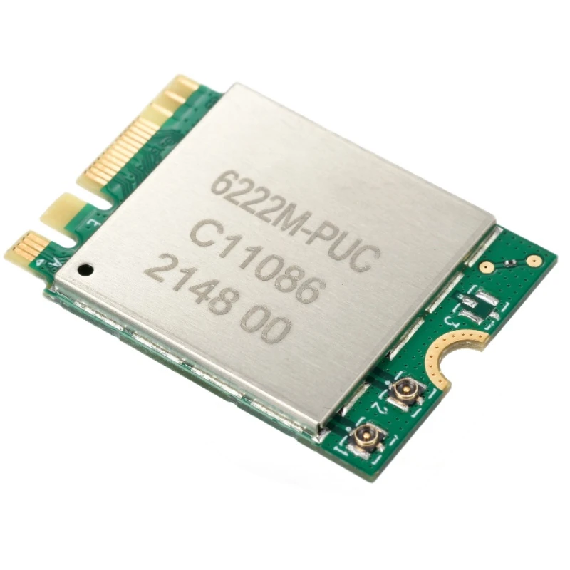 Módulo NIC 6222M-PUC de doble banda, WIFI, Bluetooth, chip RTL8822CE incorporado