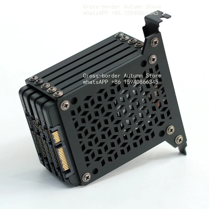 Desktop computer case PCI-bit SSD SSD expansion bracket 2.5-inch multi-hard disk expansion bracket