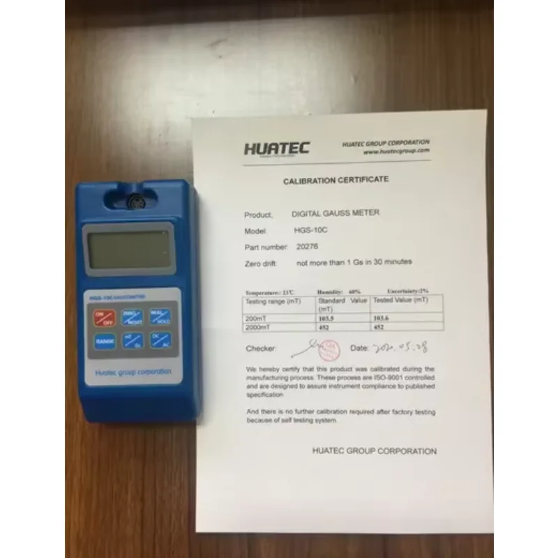 Pengukur Gauss Digital HGS10C EMF 2025