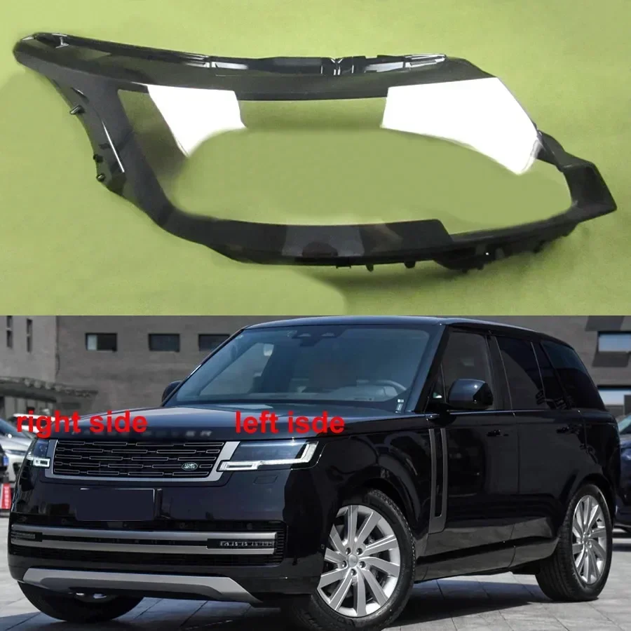 

For Land Rover Range Rover Executive Edition 2023 Transparent Front Headlamp Shell Headlight Lampshade Cover Lens Plexiglass