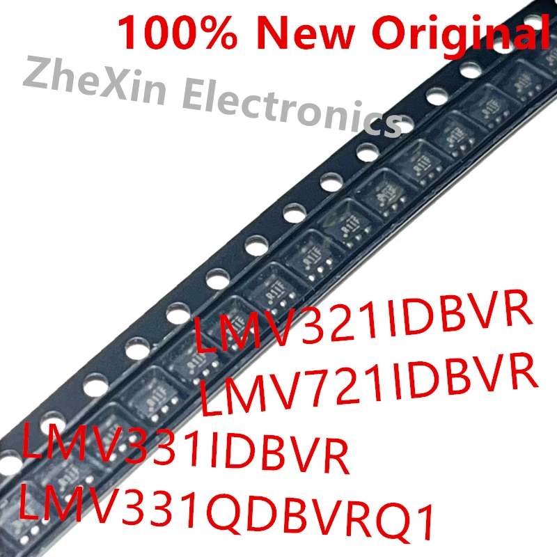 10PCS/Lot  LMV321IDBVR  RC1F 、LMV721IDBVR  RBFM 、LMV331IDBVR  R1IF 、LMV331QDBVRQ1  LADQ  Operational Amplifier Chip  LMV331