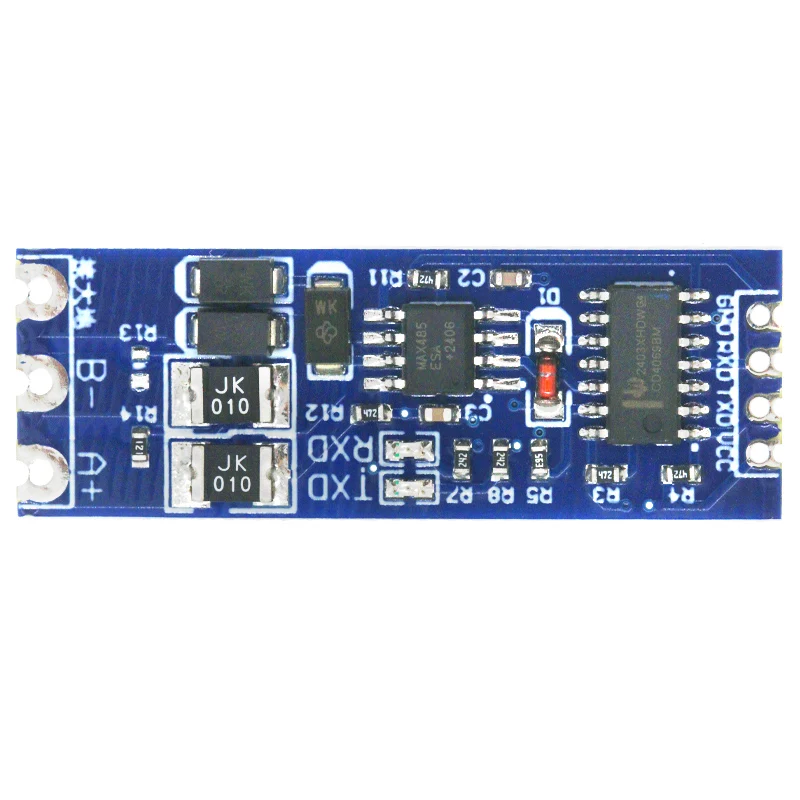 Módulo de controle de fluxo automático, módulo de ligação para rs485 ttl módulo de controle de fluxo serial uart para conversão mútua, módulo de