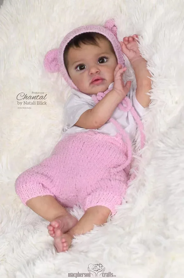 【start shipping 】DLS 20inch Reborn Baby Chantal By Natali Blick Limited Sold Out Edition Unpainted Kit