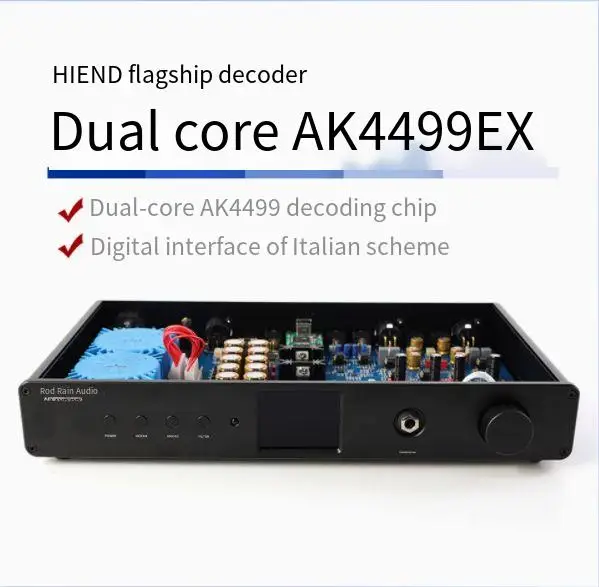 

New dual core AK4499EX fully balanced parallel audio decoder DAC fever hifi high-definition Bluetooth 5.4