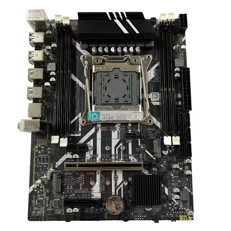 New X99D3M4 desktop main board DDR3 memory 2011-3 main board E5-2696V3 game main board set