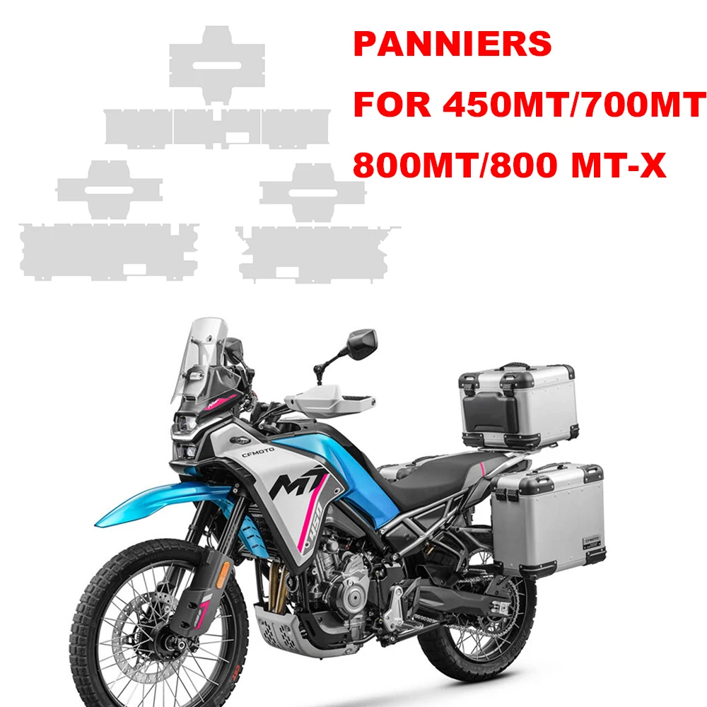 

Fits 450 MT Motorcycle Protective Film For CFMOTO 700 MT PPF 800 MT 800 MT-X TPU Anti-scratch Luggage Protection Film