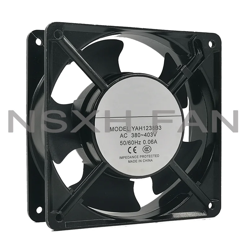 Brand New Cooling Fan AC Brushless Fan YAH1238B3 380v-403v 0.06a 1