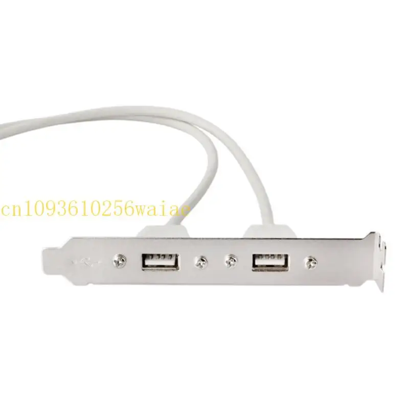 652F da 9pin a USB 2.0 Cavo estensione della porta 2 per schede madri per computer