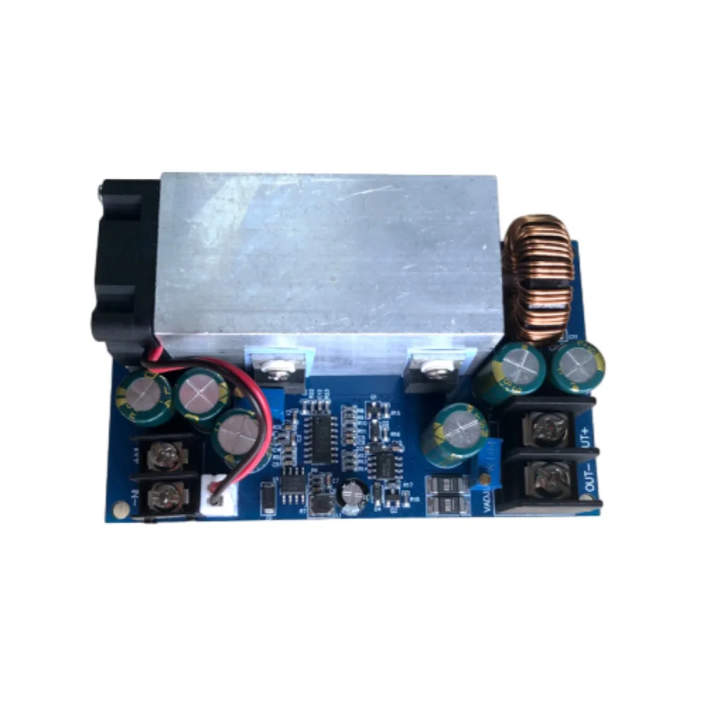 Non-isolated Buck Voltage Regulator Module DC12-75V to DC2.5-50V Adjustable Power Supply Board 600W High-power CC CV Power Board