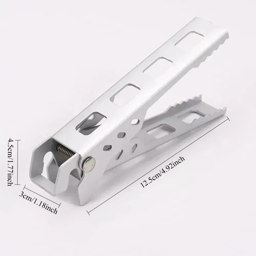 في الهواء الطلق مقاومة للحرارة وعاء القابض التخييم تجهيزات المطابخ اكسسوارات شواء ملقط كعكة ملقط الميكروويف الغذاء القابض ملقط طعام