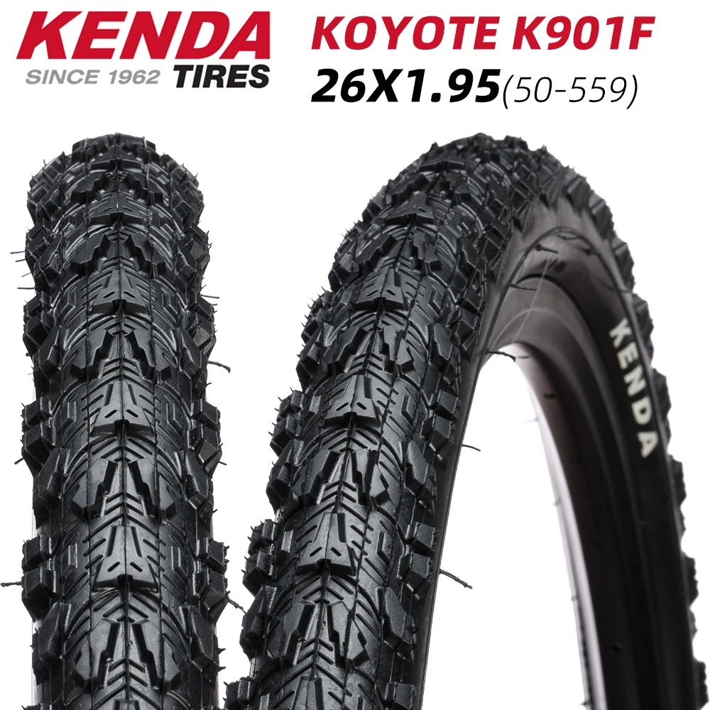 26X1.95 50-559 KENDA KOYOTE K-901F MOUNTAIN BICYCLE TIRE TRAVEL BIKE TYRE K901 K901F