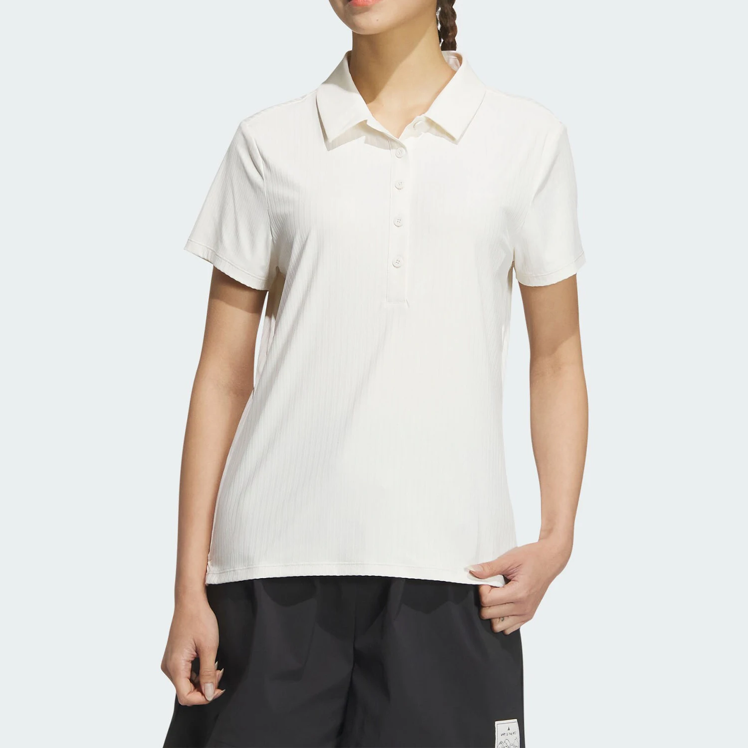 

Adidas genuine W CF POLO Women's Sport Simple Collar Polo Shirt JD5275