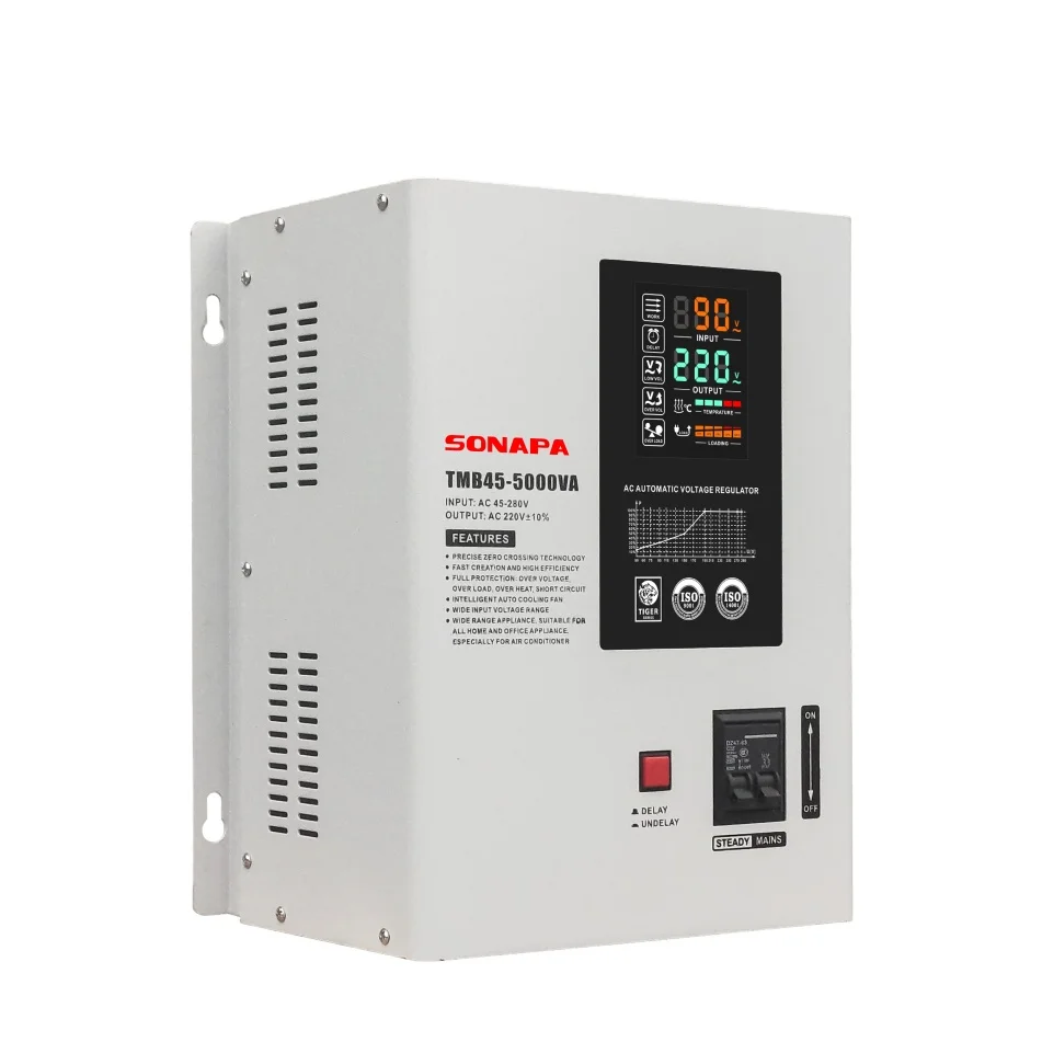 Multi-function Single Phase TMB 12KVA Automatic Voltage Regulator/Stabilizers