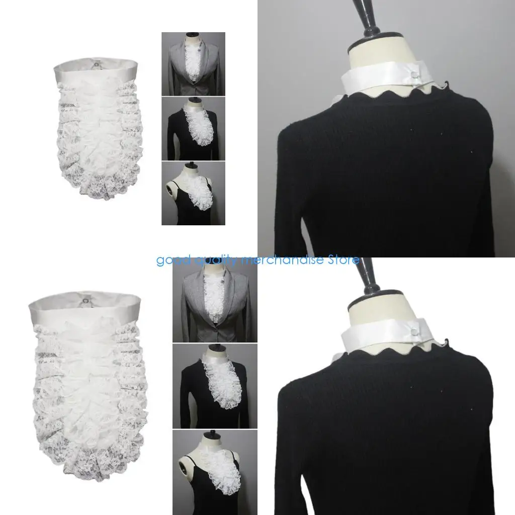 y5jd-medieval-colonial-jabot-necktie-victorians-ruffle-lace-shirt-front-neck-collar-detachable-false-collar-steampunk-costume