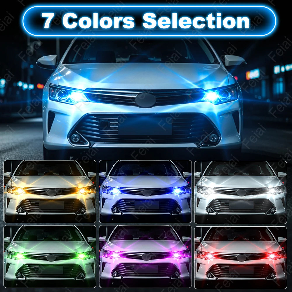 1157 BAY15D P21/5W LED Canbus Bulb Daytime Running Lights For Cars DRL LED Light Auto Lamp White Ice Blue Pink Red Yellow Green