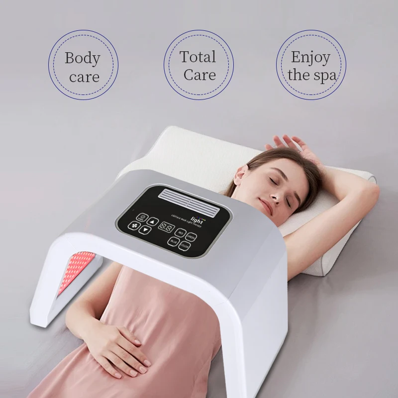 7 色 LED フォトンマシン肌保湿ナノスプレー LED フェイス & ボディ SPA スキンケア美容マスク